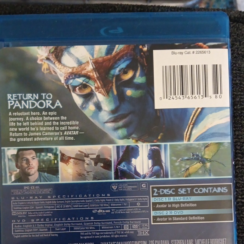 Avatar Blu-ray 2-Disc Set - Picture 3 of 4
